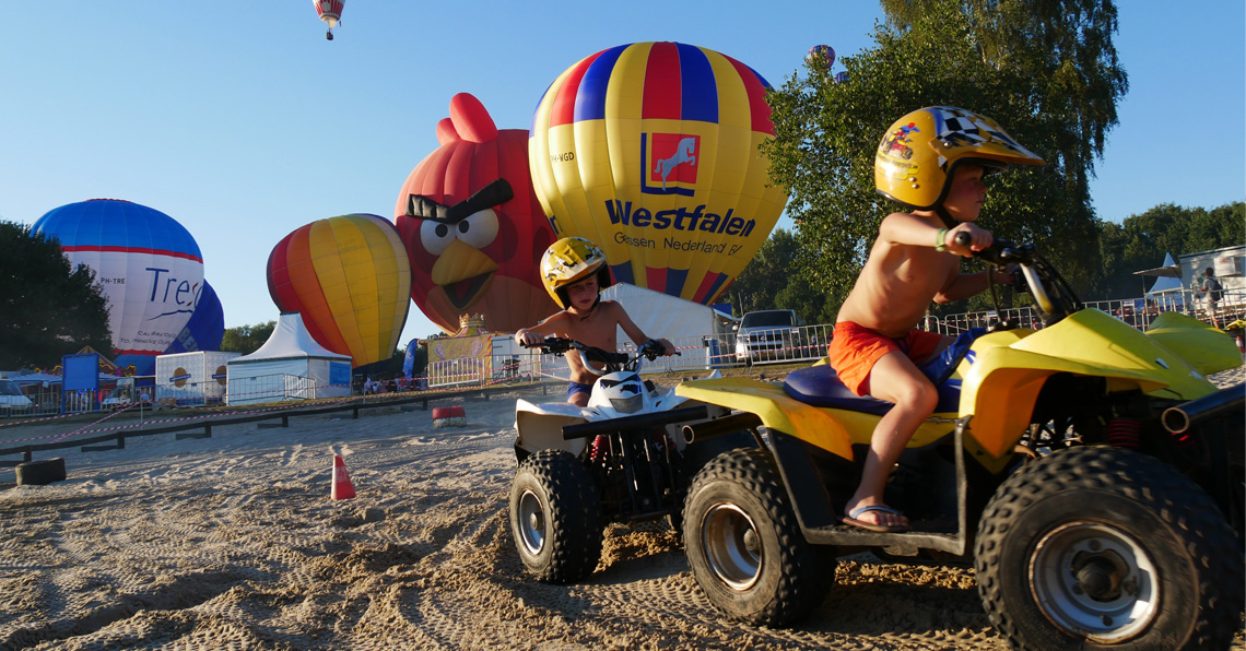 Quadrijden twente ballooning - Oldenzaal - Het Hulsbeek